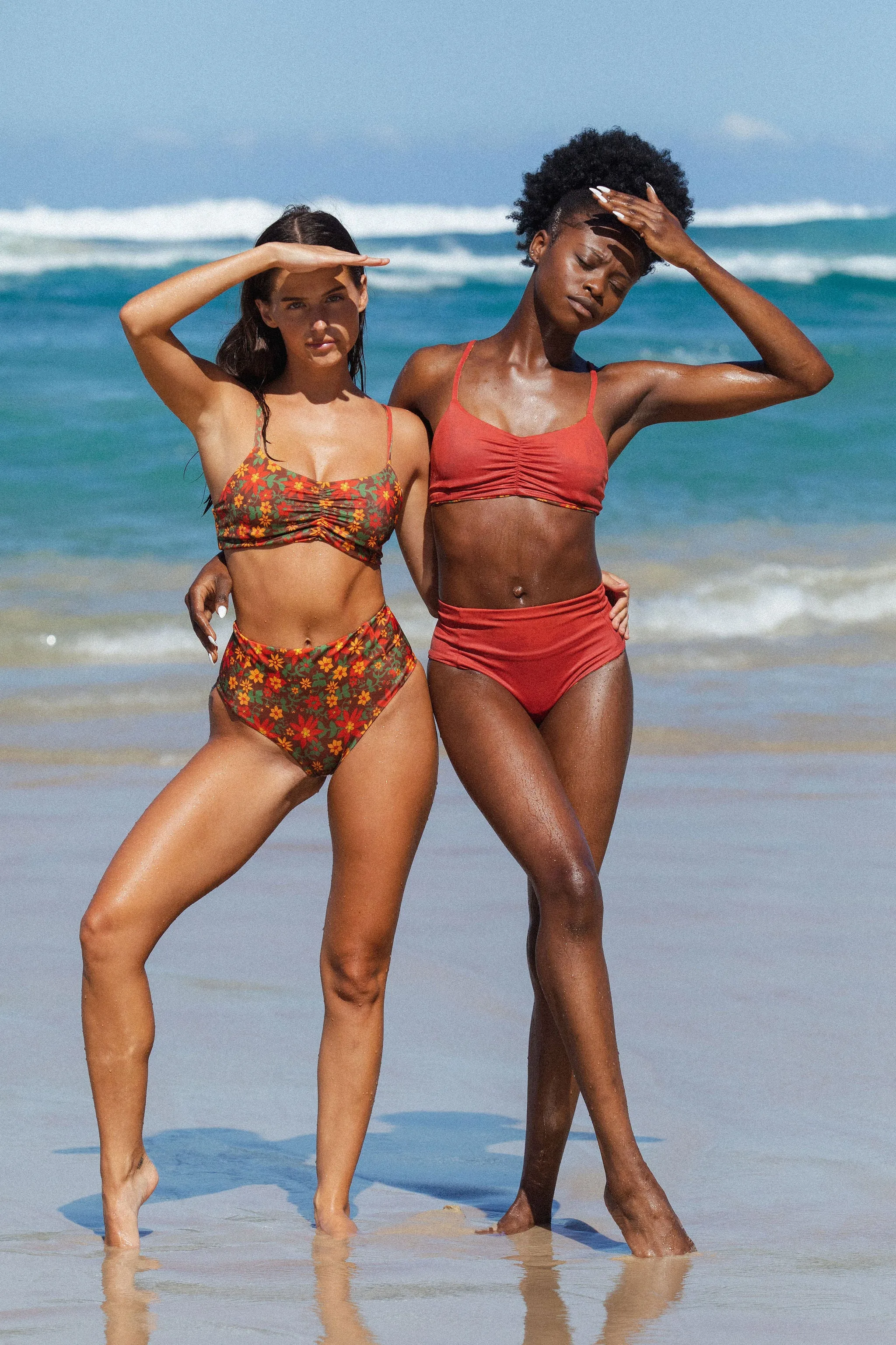 Kailani Bottoms | Reversible | Desert Myrtle & Burnt Orange