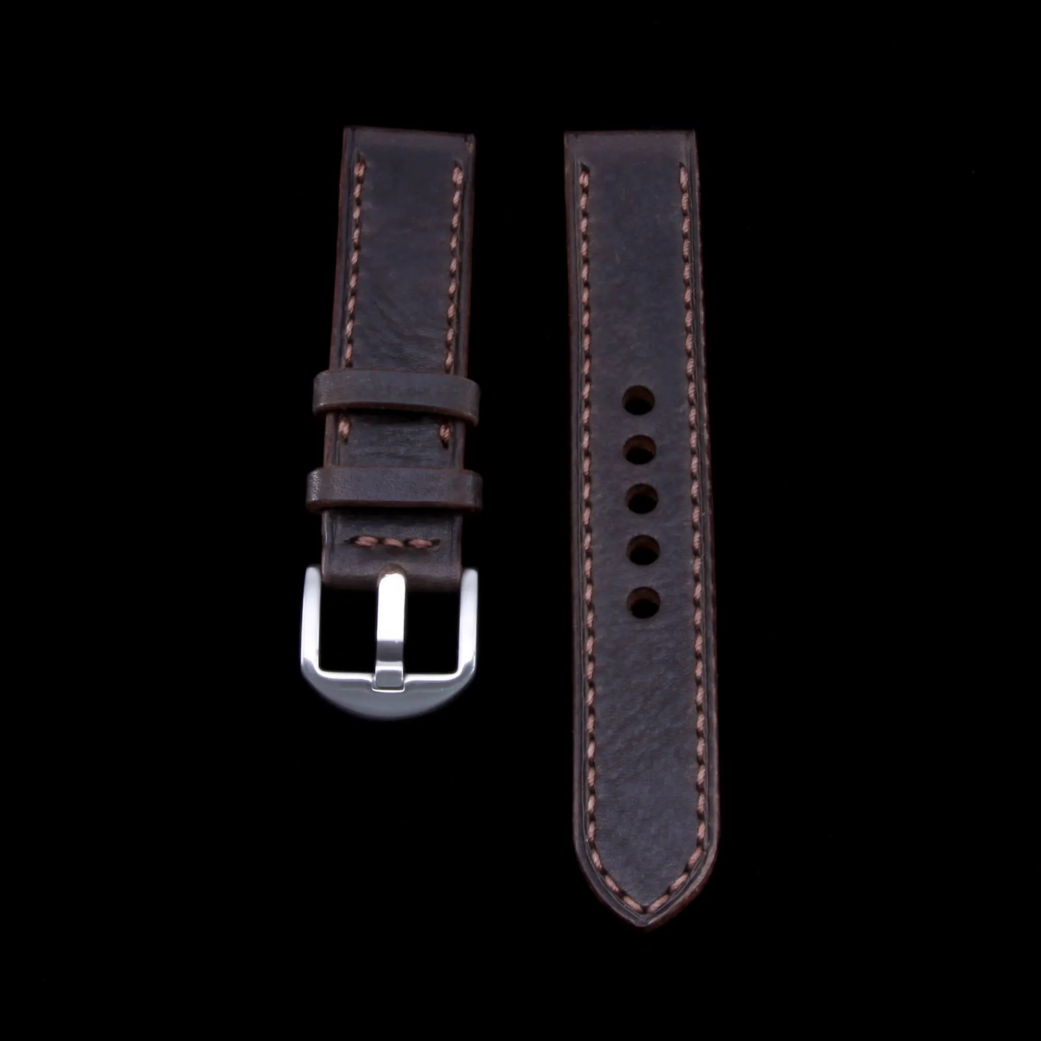 Leather Watch Strap, Vintage 406  | Full Stitch