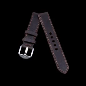 Leather Watch Strap, Vintage 406  | Full Stitch