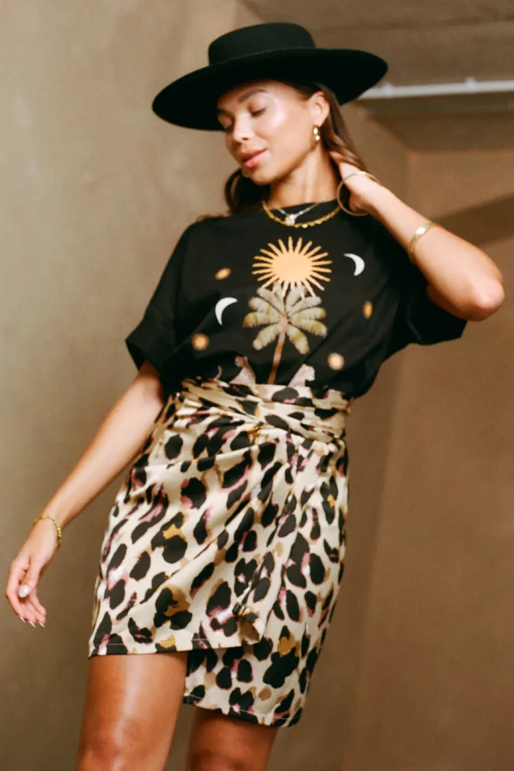 Leopard Mini Jaspre Skirt