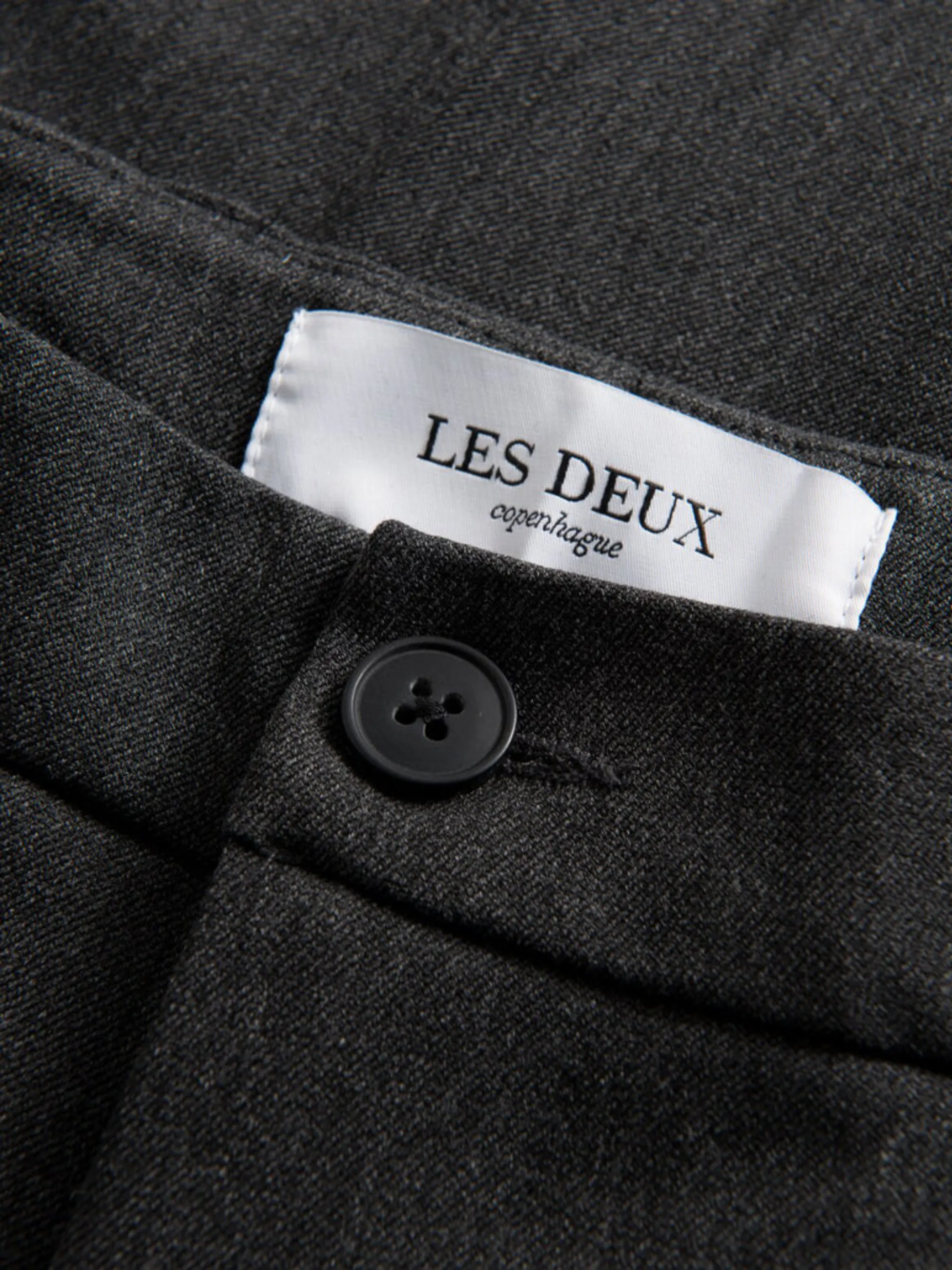 Les Deux Como Suit Pants - Anthrazit