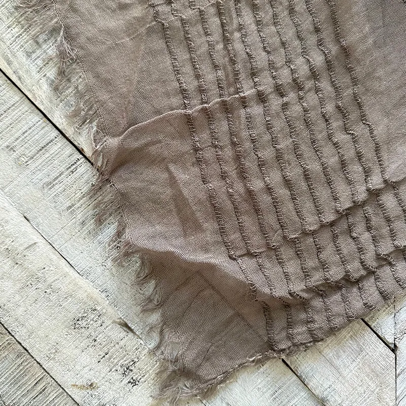 Lightweight Taupe Scarf