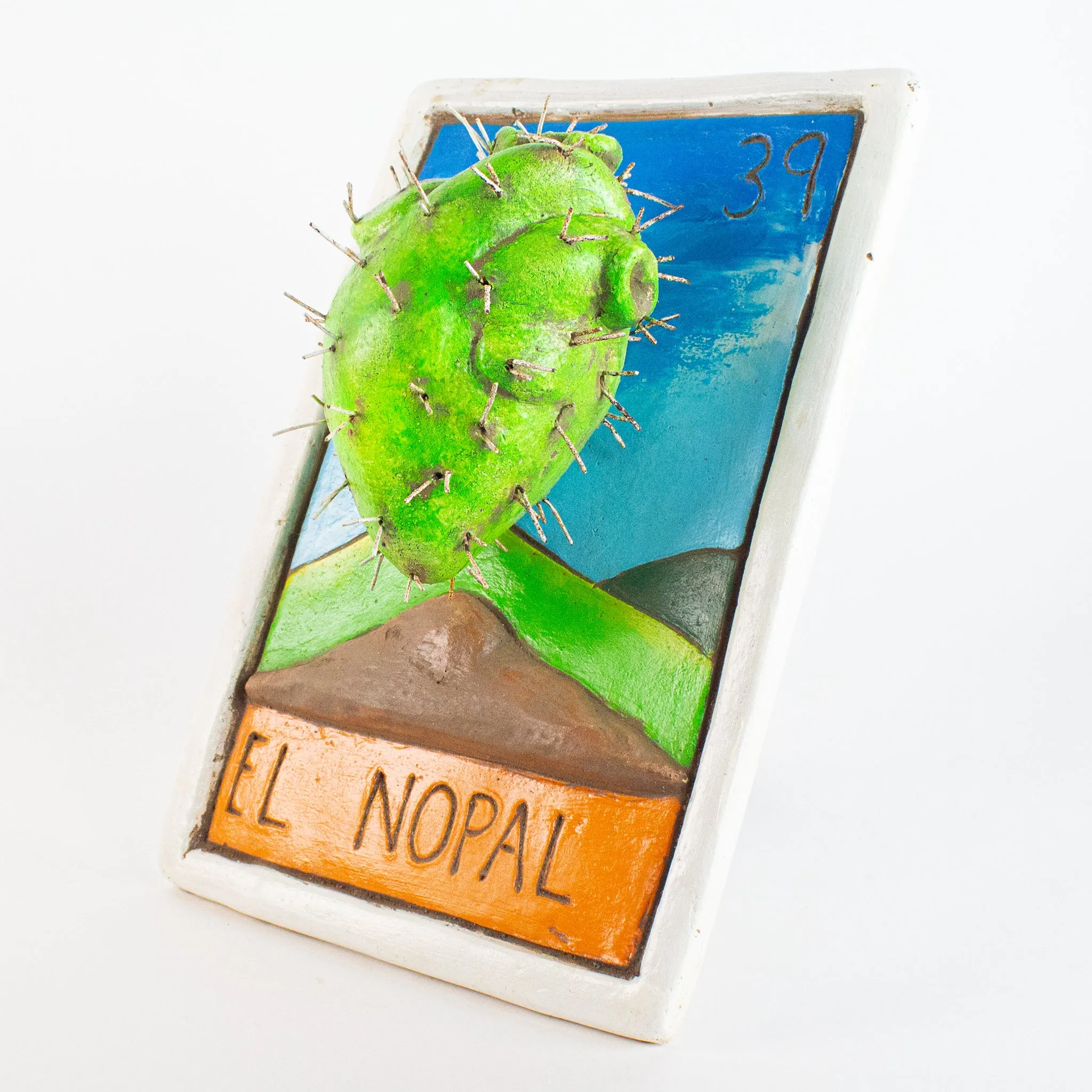 Loteria Card Wall Art | Heart of the Desert #39. Limited Edition