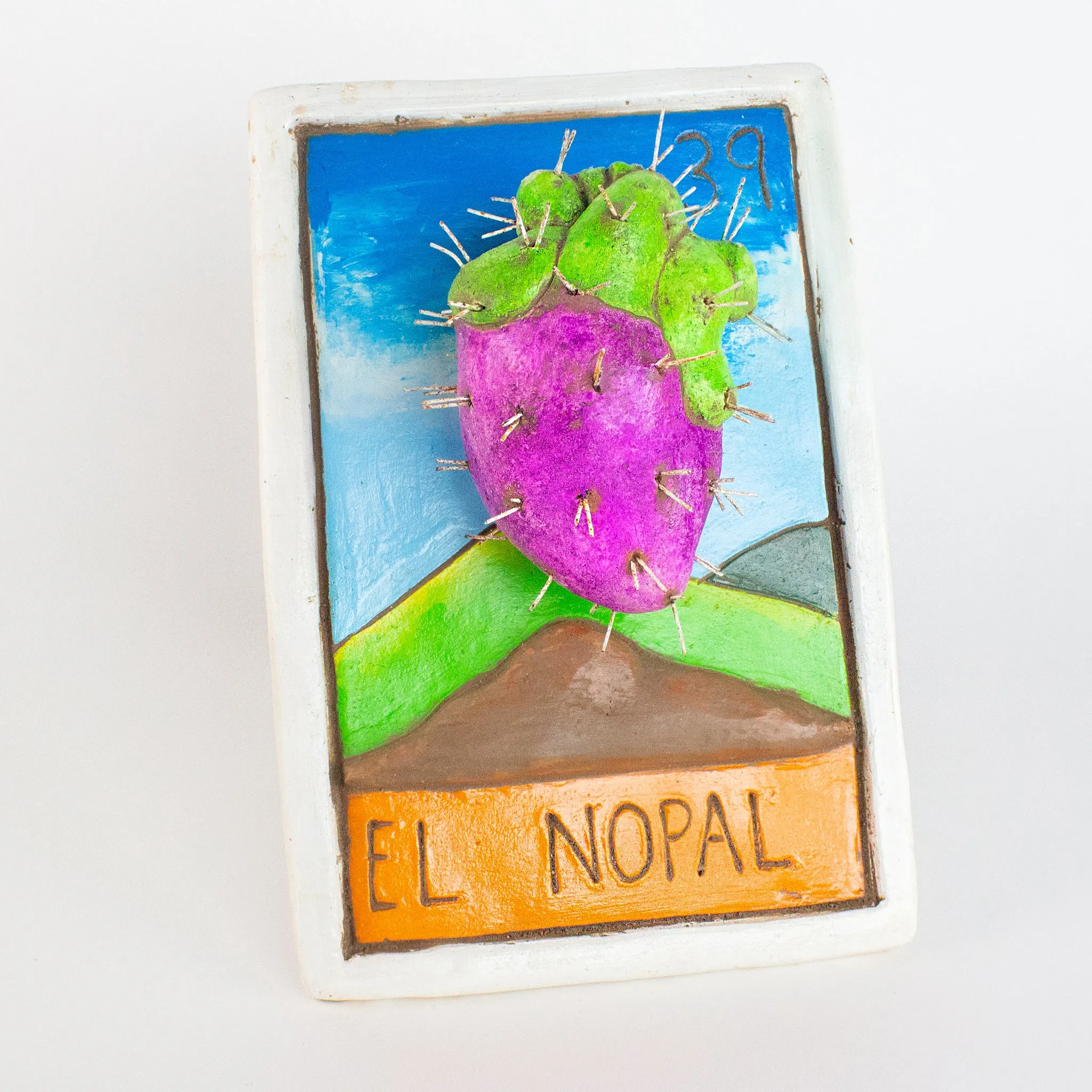Loteria Card Wall Art | Heart of the Desert #39. Limited Edition