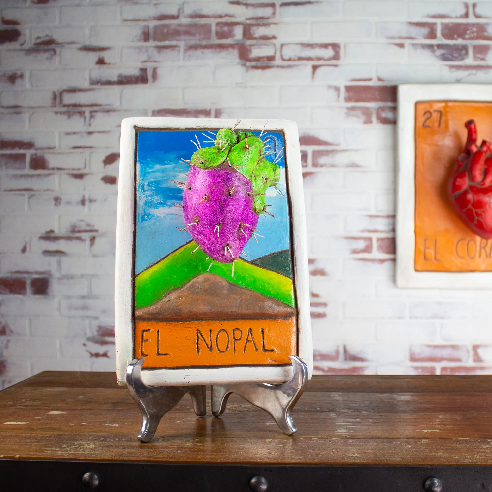 Loteria Card Wall Art | Heart of the Desert #39. Limited Edition