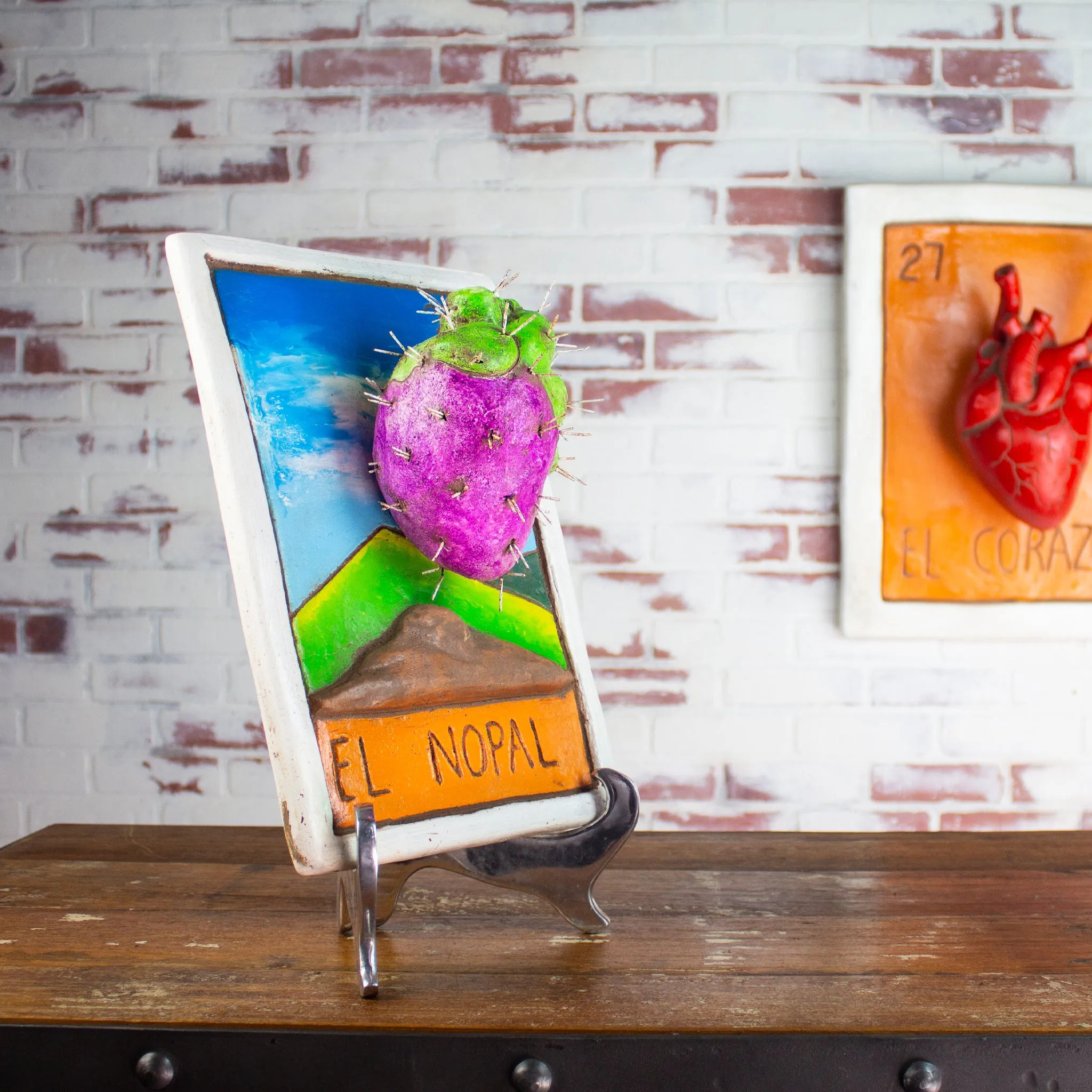 Loteria Card Wall Art | Heart of the Desert #39. Limited Edition