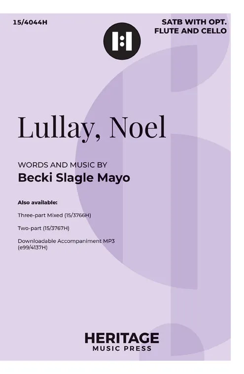 Lullay, Noel - SATB (SATB)