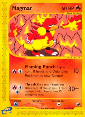 Magmar (86/165) [Expedition: Base Set]