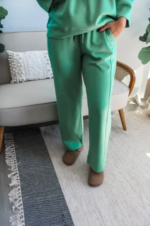 Making My Way Pants • Spring Green