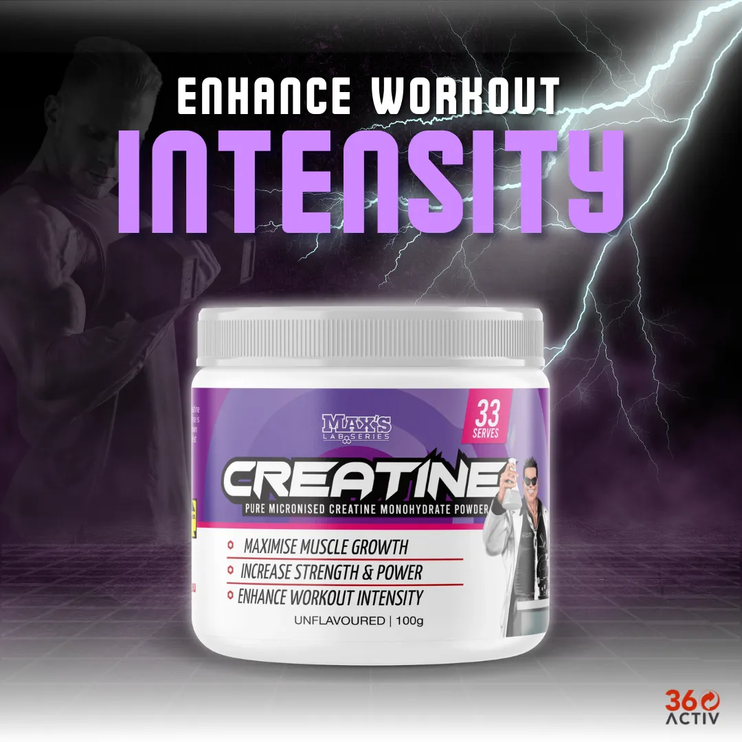 MAX'S Creatine Monohydrate 100g