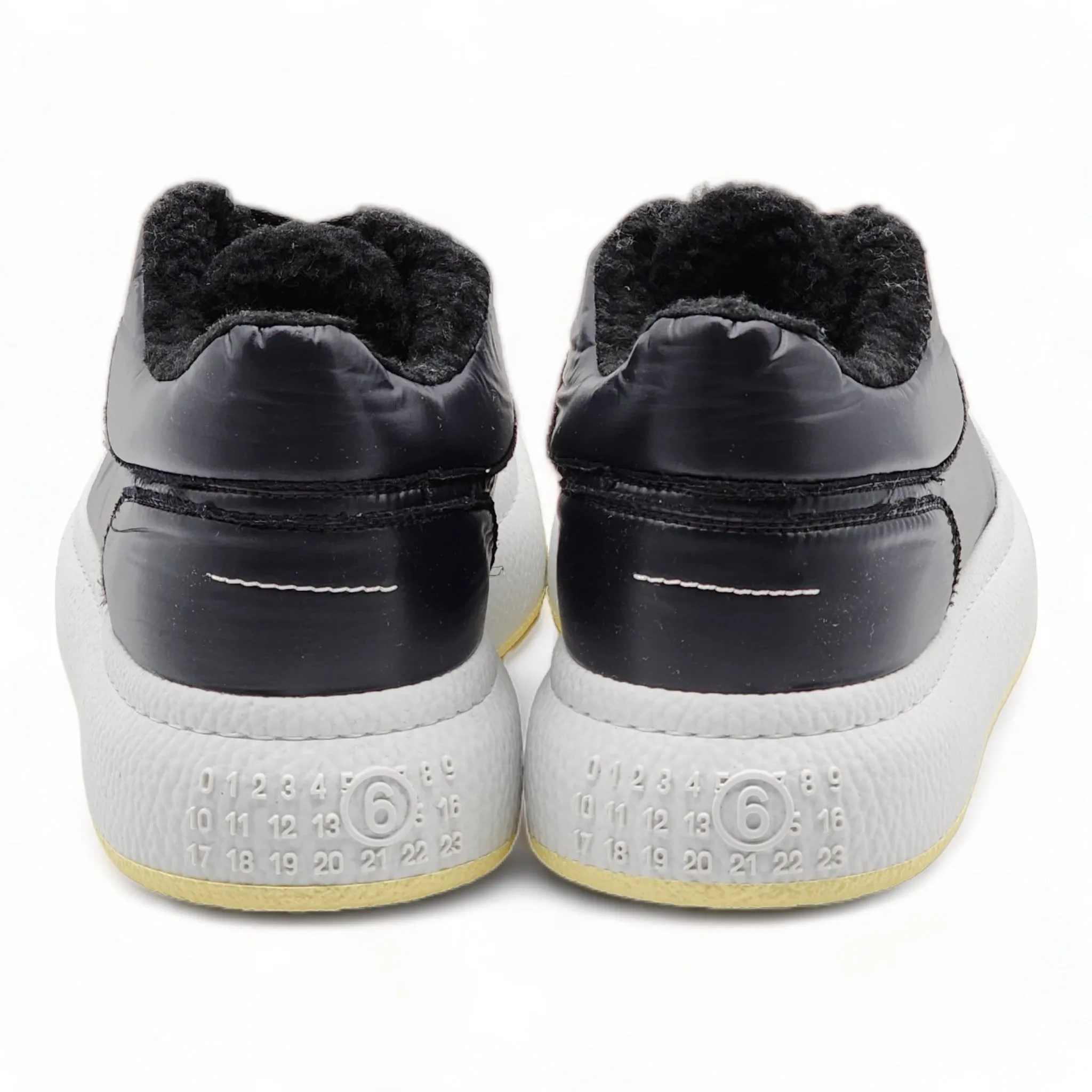 MM6 Maison Margiela Shearling-Lined Low-Top Sneakers