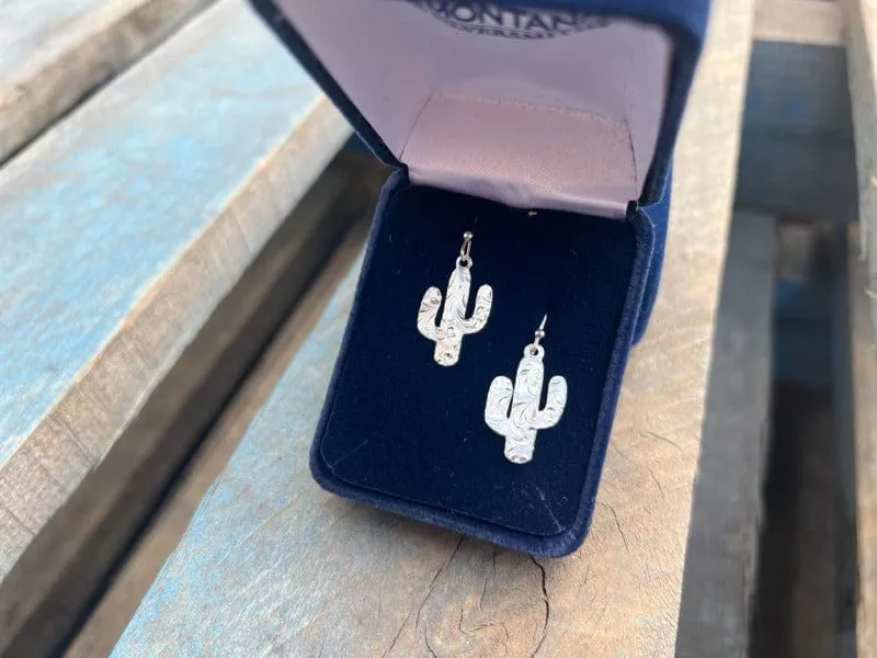 Montana Silversmith Earrings Desert Cactus (ER4446)
