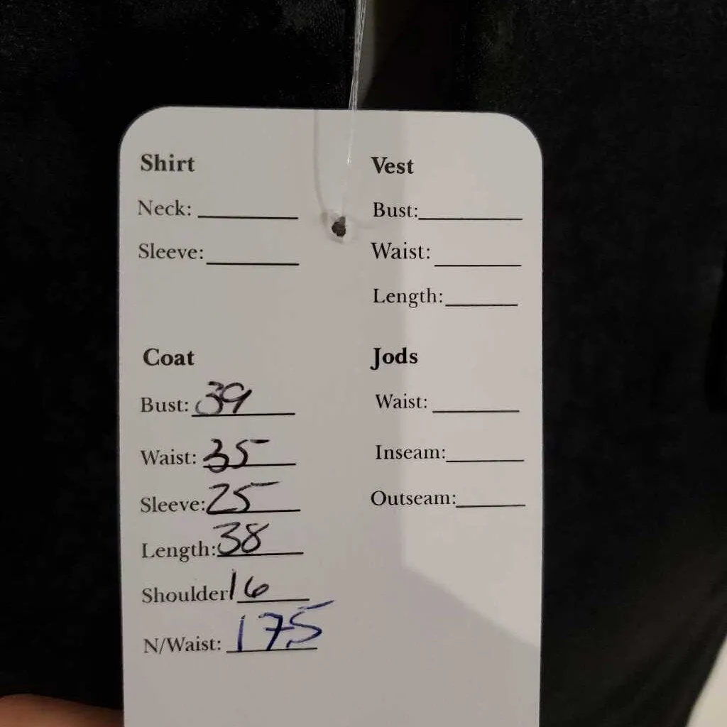 MTC Black Brocade Daycoat
