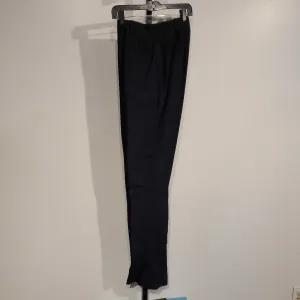 Navy Striped Pleasure Jods with Suede(26 1/2W, 35 1/4INS)