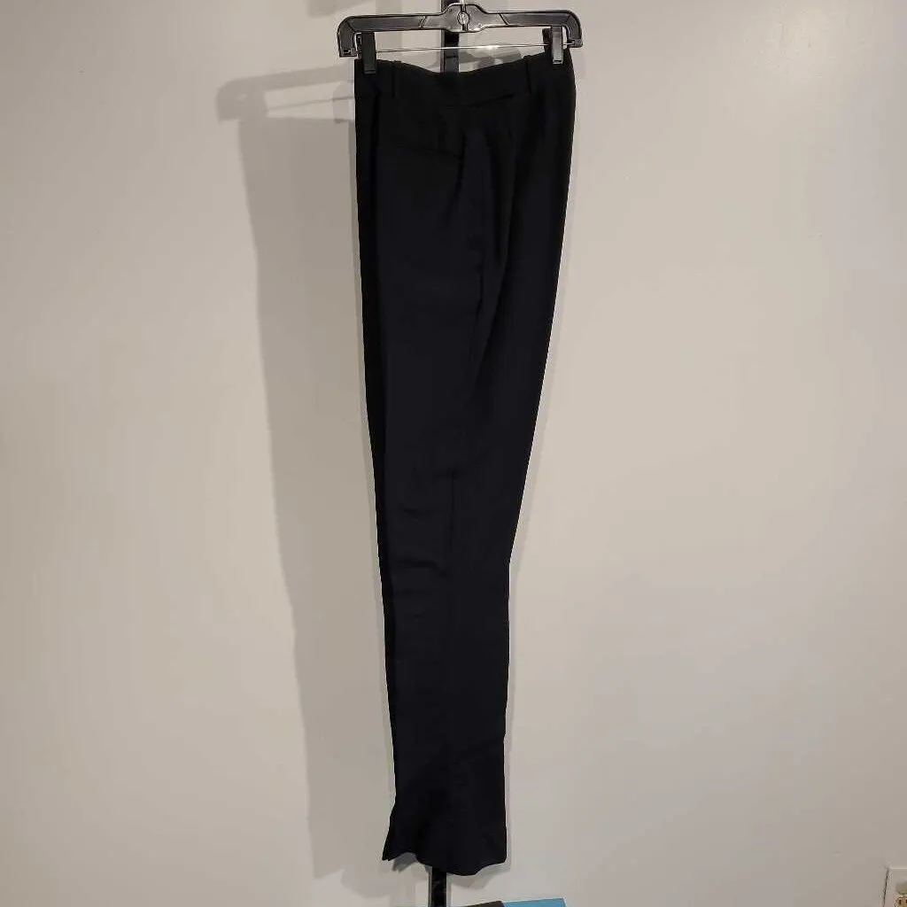 Navy Striped Pleasure Jods with Suede(26 1/2W, 35 1/4INS)