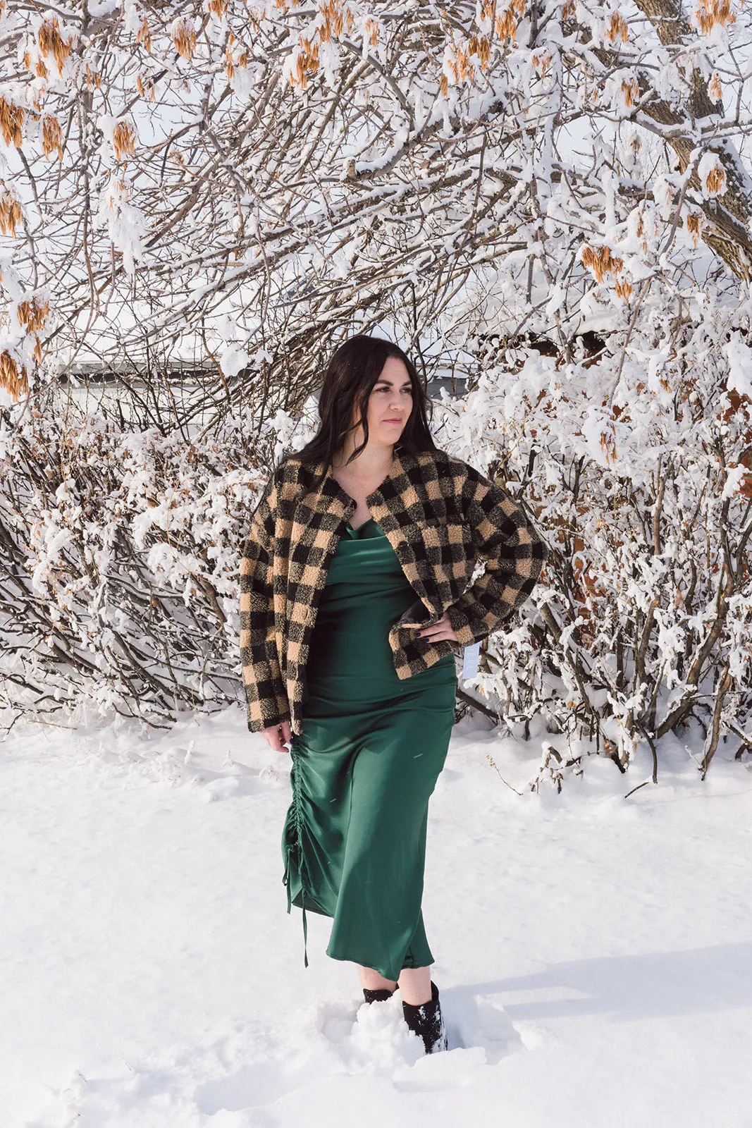 Nell Checkerboard Jacket