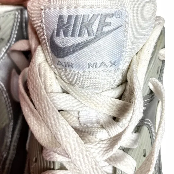 Nike Air Max 90 Metallic Silver Sneakers