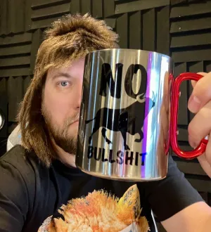 NO Bullsh*t Stainless Steel Mugs (400 ml)
