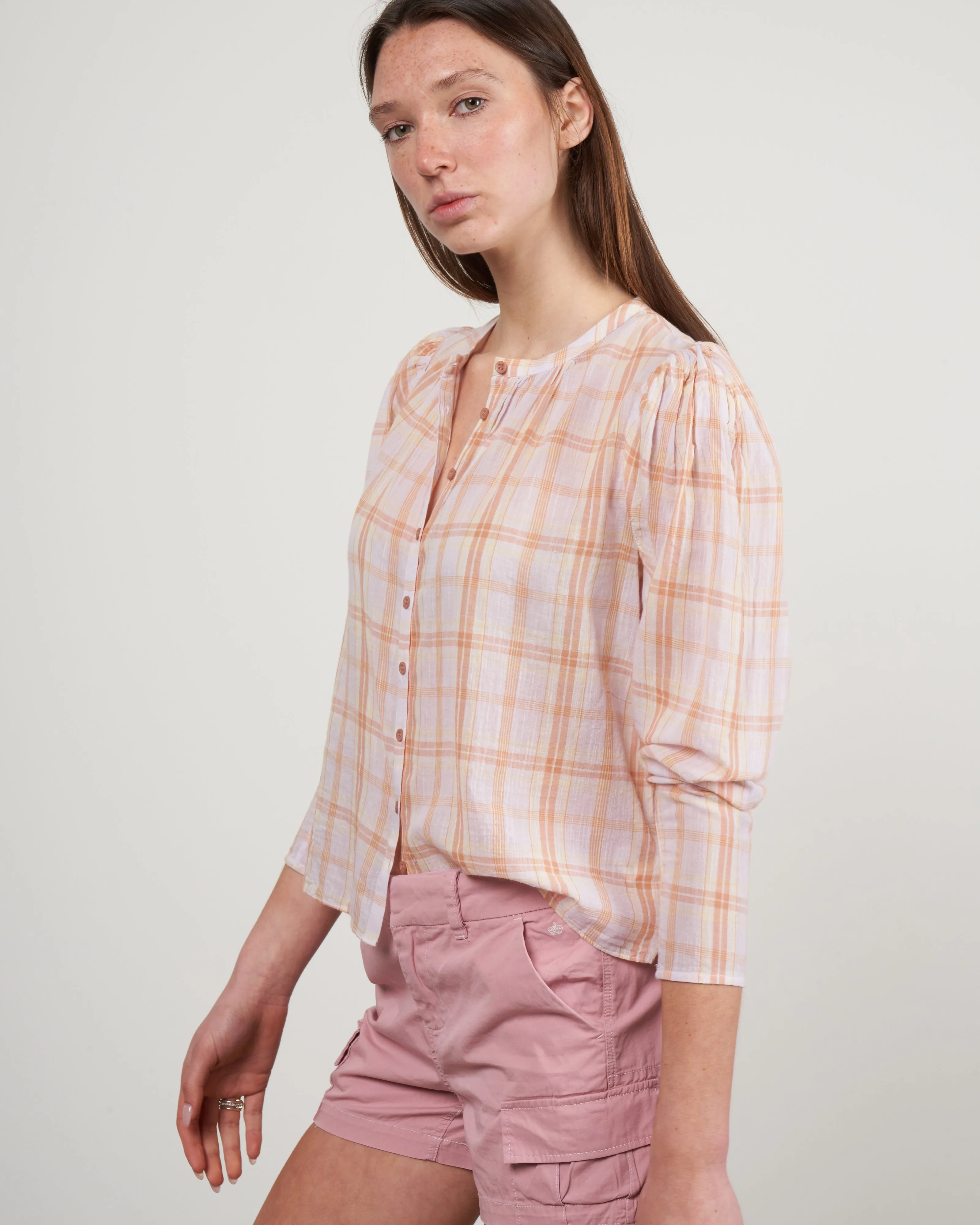 nour blouse - pale lilac