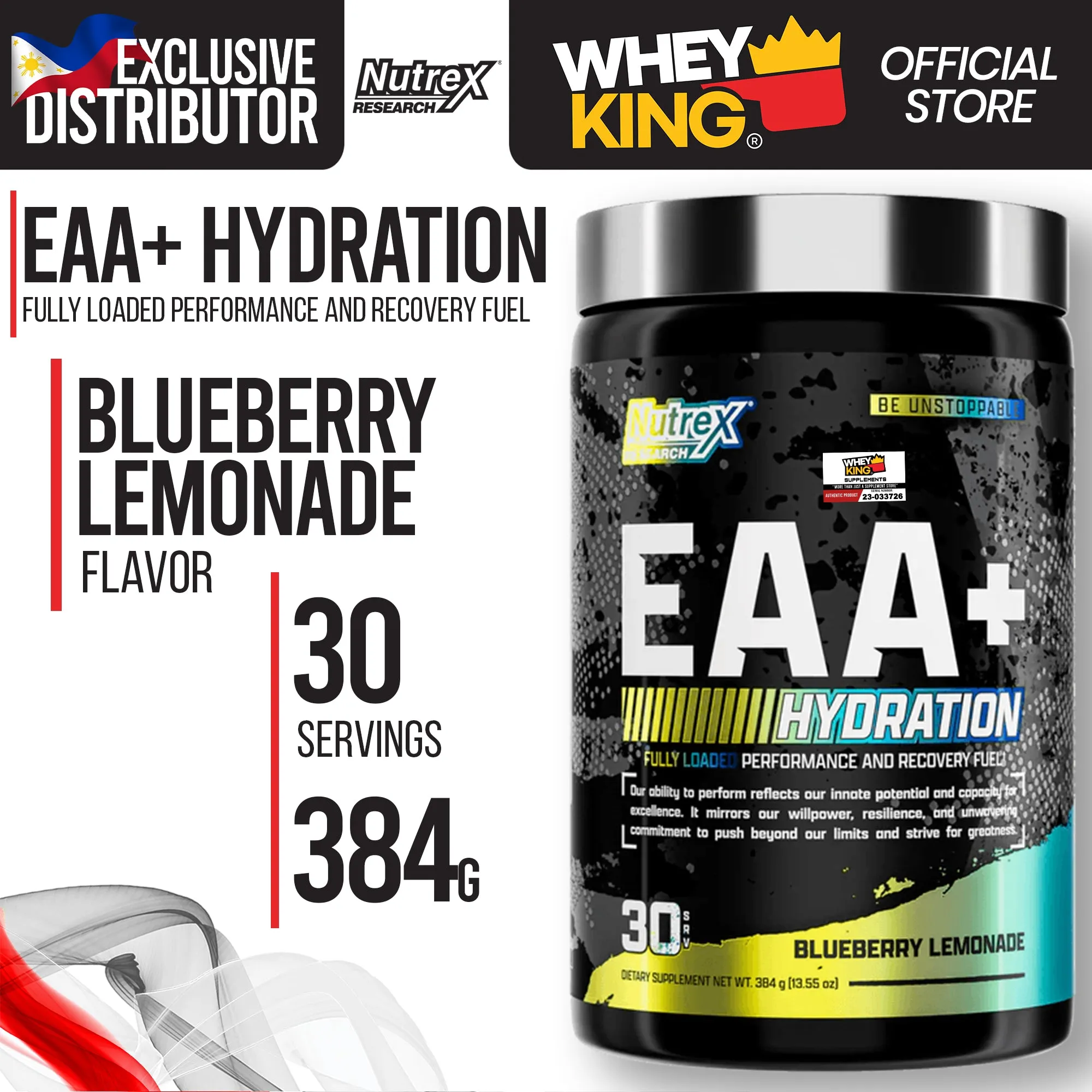 Nutrex Research  EAA   Hydration Fully Loaded Performance and Recovery Fuel