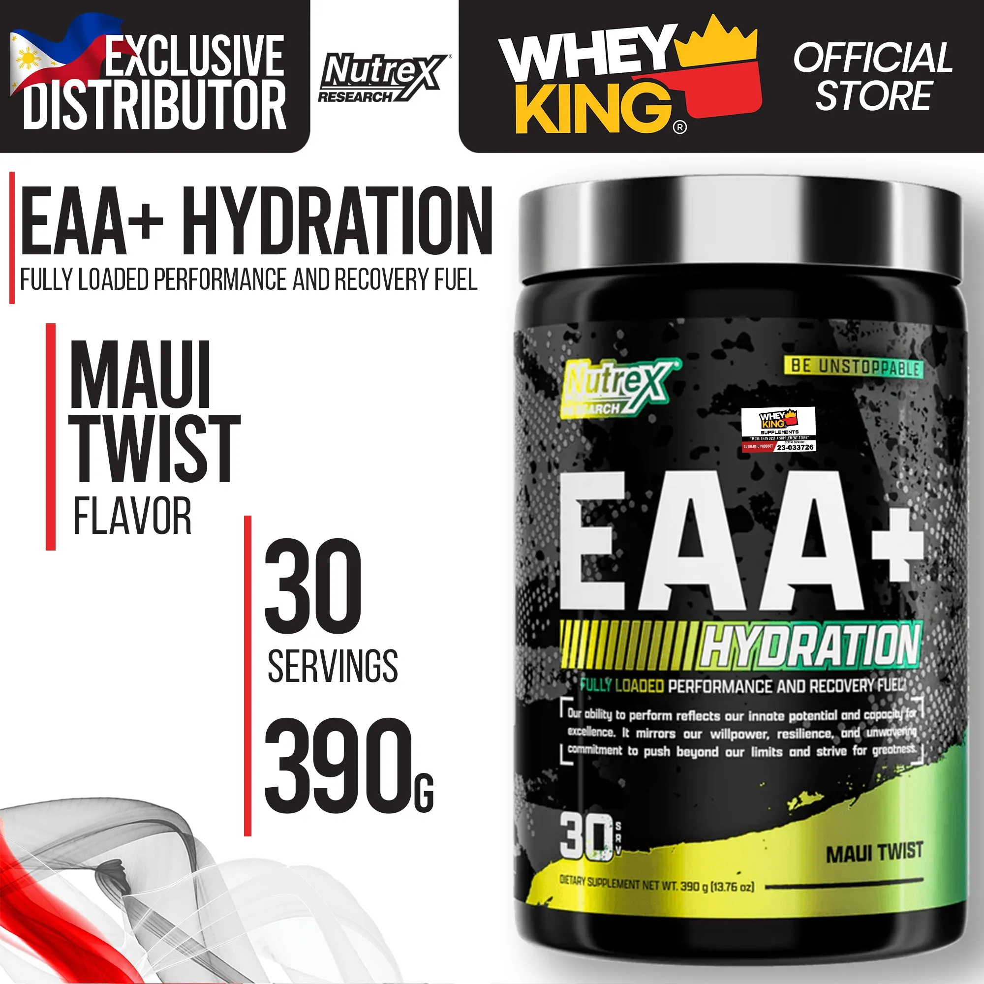 Nutrex Research  EAA   Hydration Fully Loaded Performance and Recovery Fuel