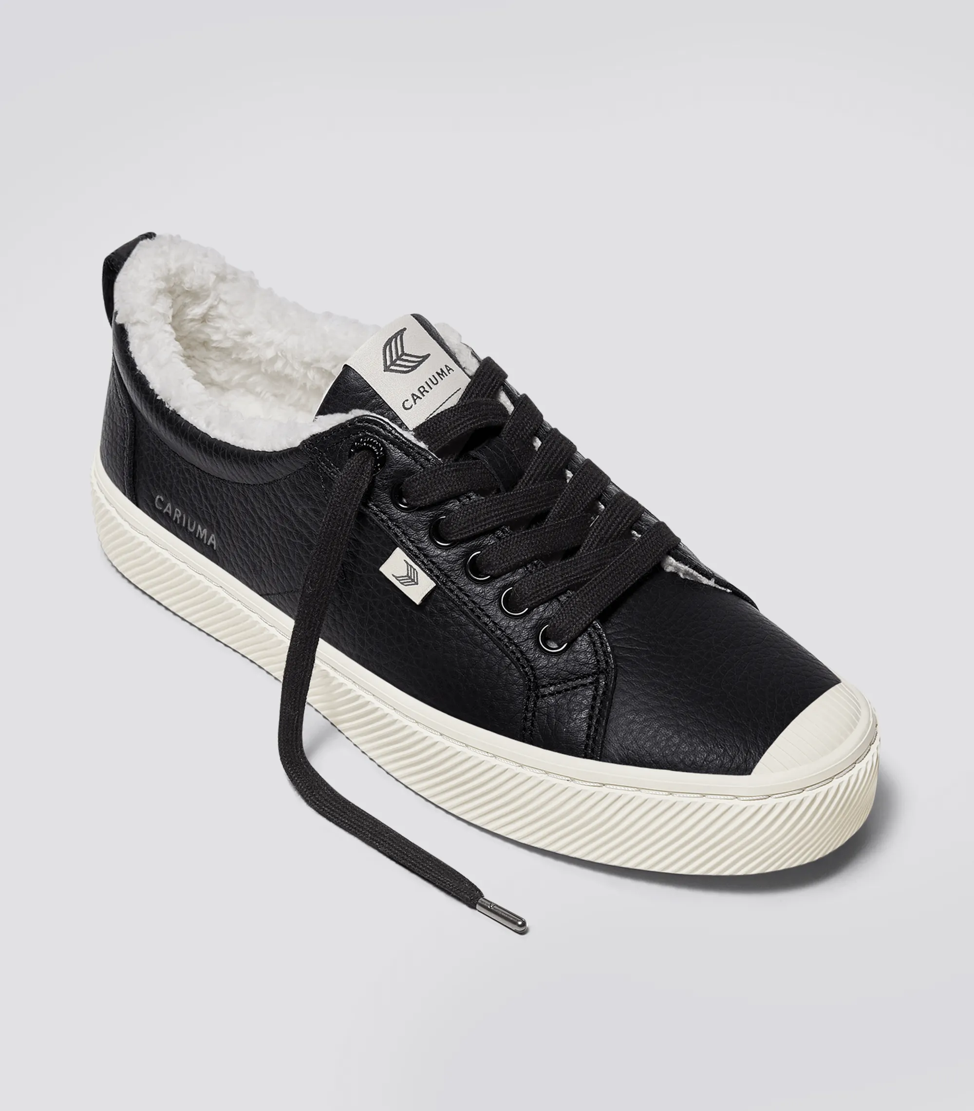 OCA Therma Low Black Premium Leather Sneaker Men