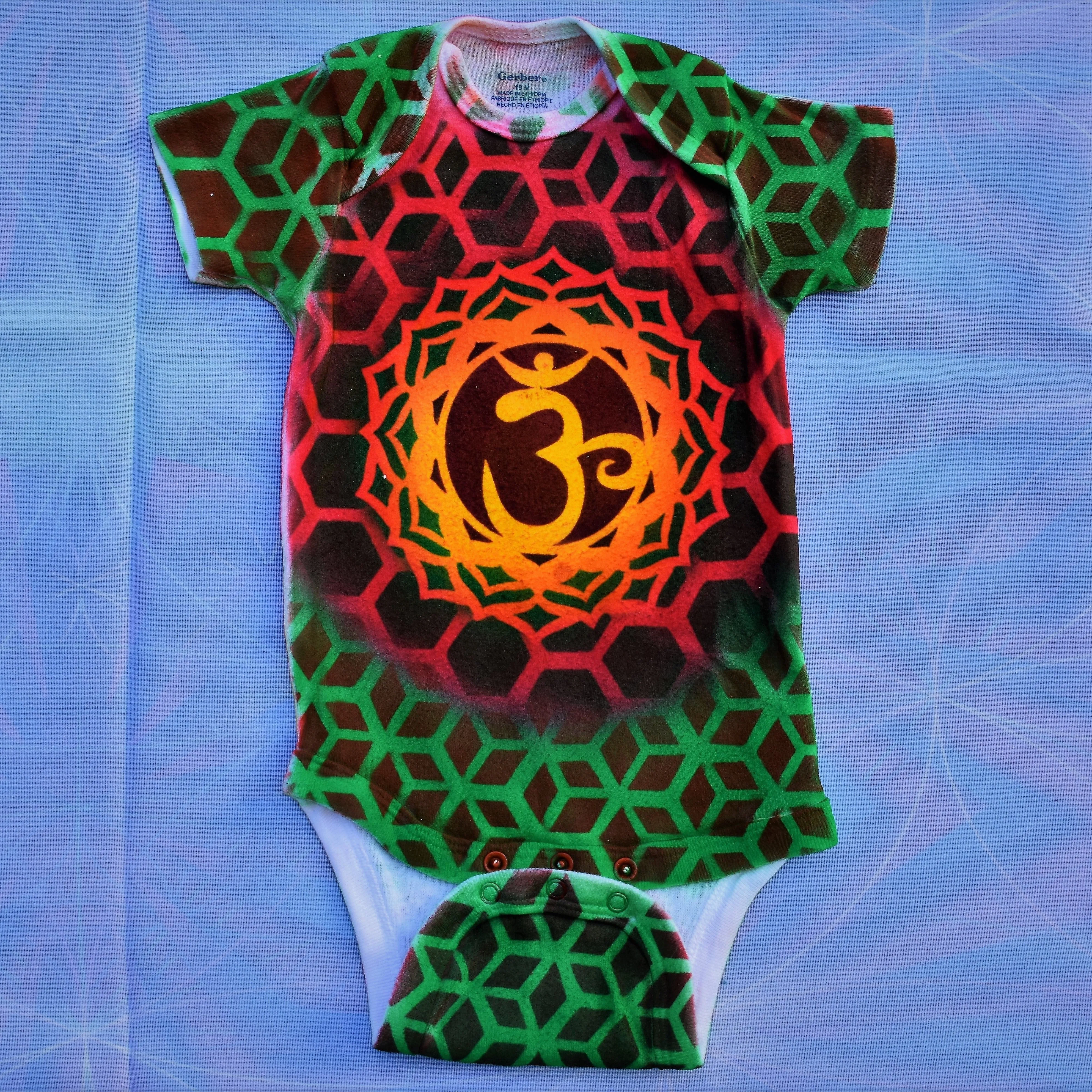 Ohm To Sleep Baby Onesie