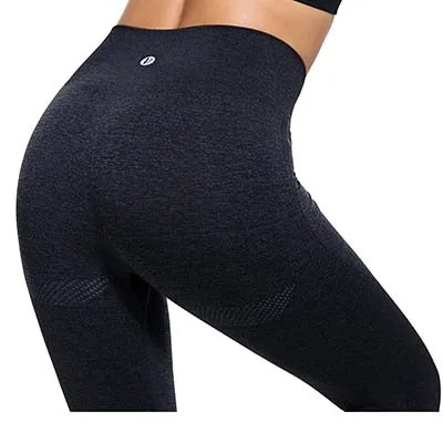 Ombre Seamless Yoga Leggings Compression Tights