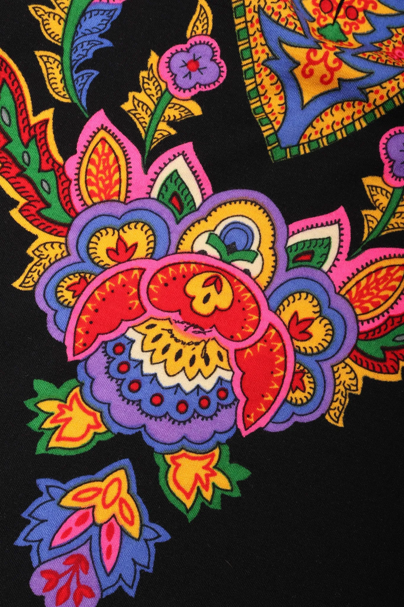 Paisley Knit Turtleneck Tunic