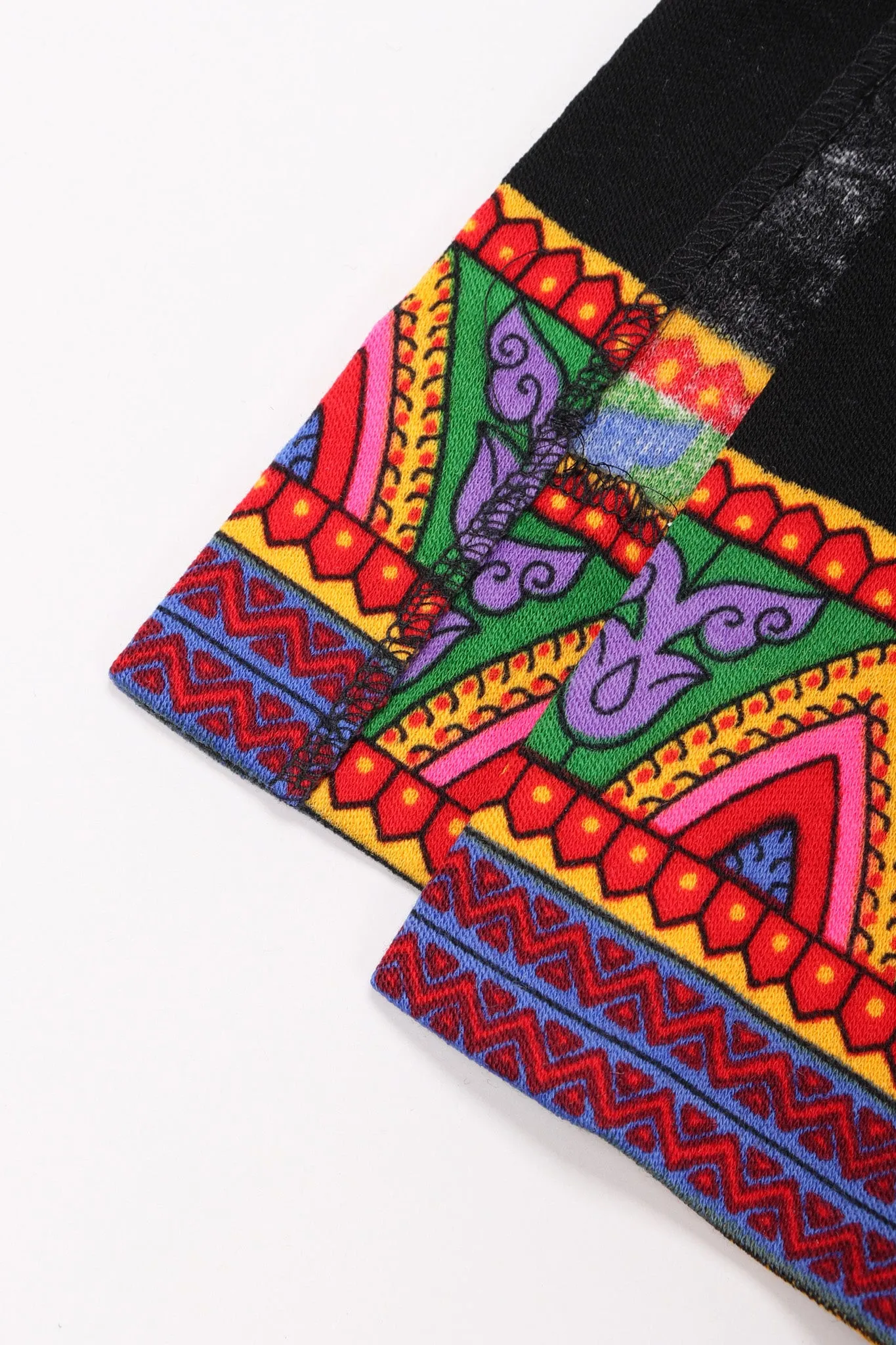 Paisley Knit Turtleneck Tunic
