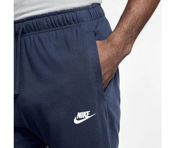 PANTALONE NIKE UOMO PANTA LUNGO LEGGERO TUTA SPORTIVA BLU