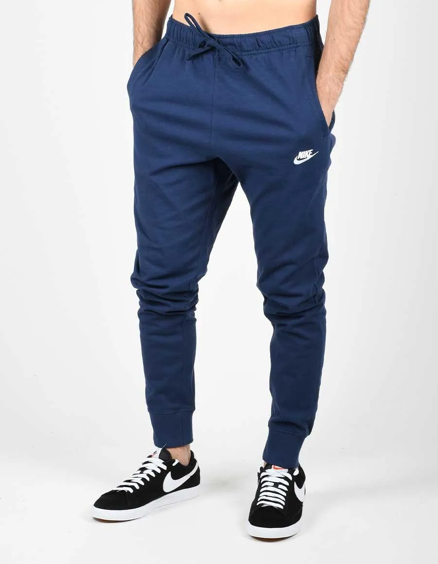 PANTALONE NIKE UOMO PANTA LUNGO LEGGERO TUTA SPORTIVA BLU