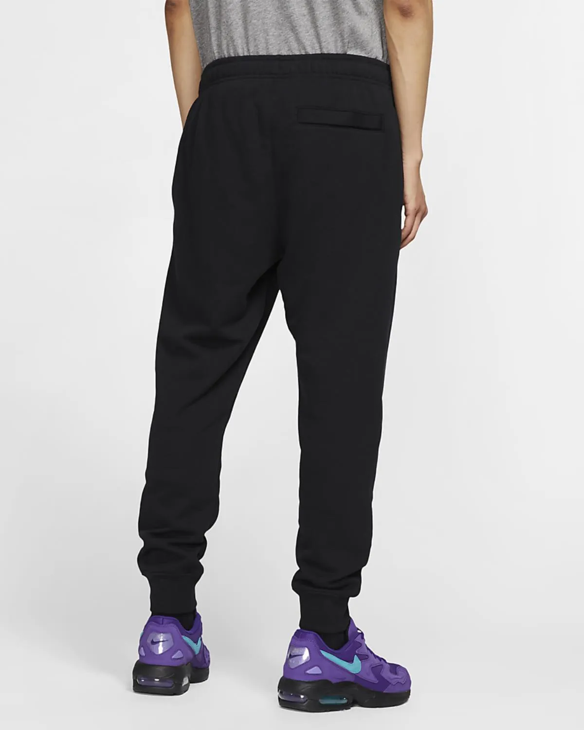 PANTALONE NIKE UOMO PANTA LUNGO TUTA JOGGER CLUB NERO