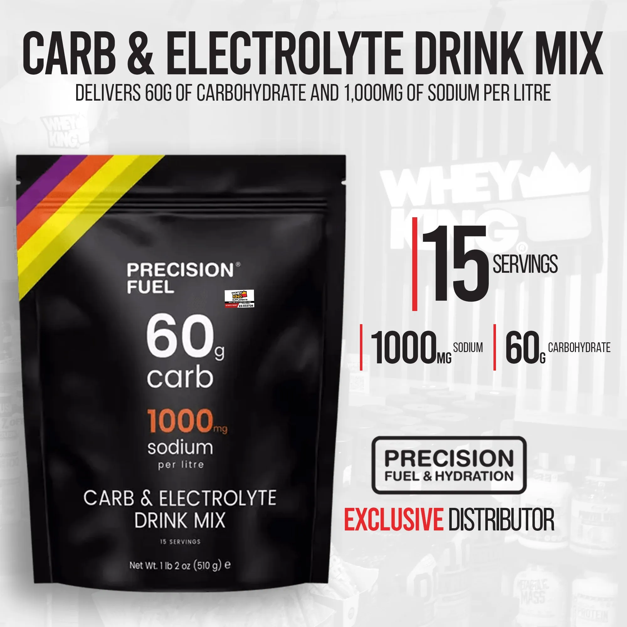Precision Fuel & Hydration PF Carb & Electrolyte Drink Mix - 15 Servings
