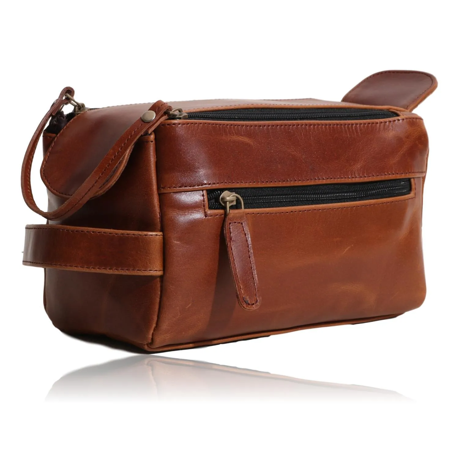 Premium Buffalo Leather Toiletry