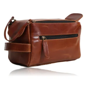 Premium Buffalo Leather Toiletry