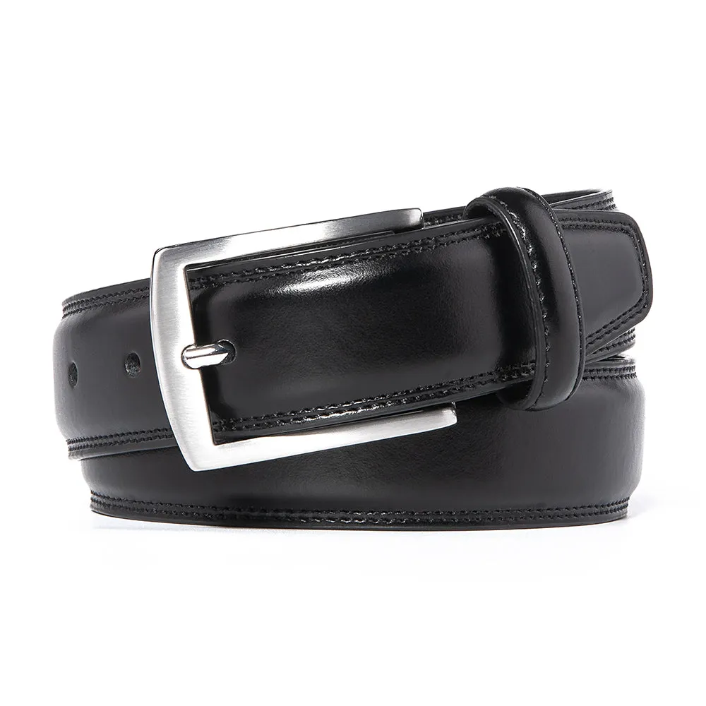 Premium Leather Belt - Black