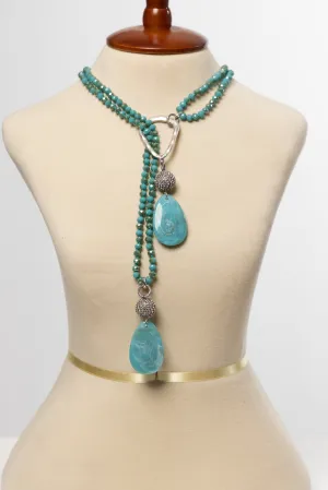Pretty  Versatile  Turquoise Necklace