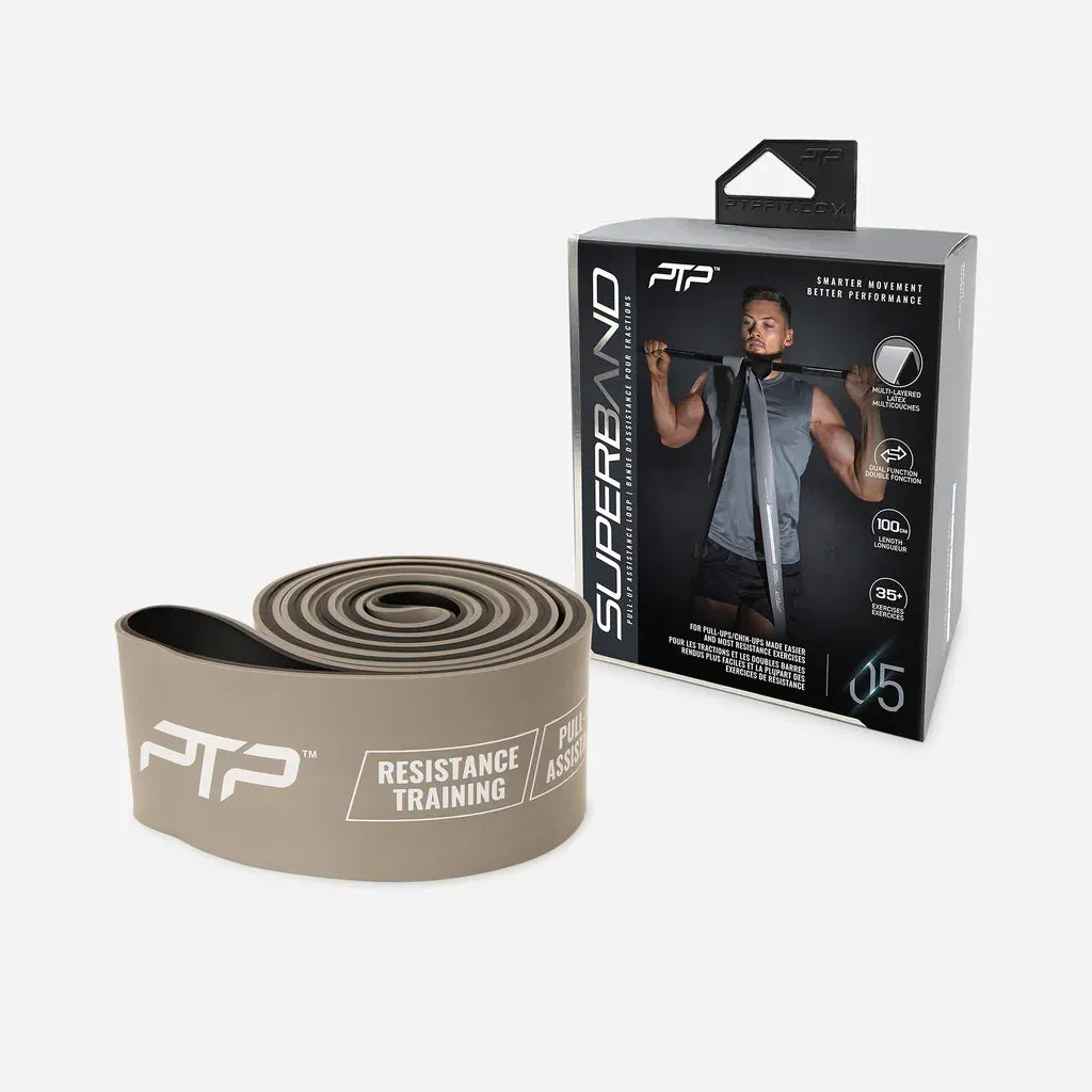PTP Superband (54.5 - 79.5kg) - Ultimate - Silver Dual