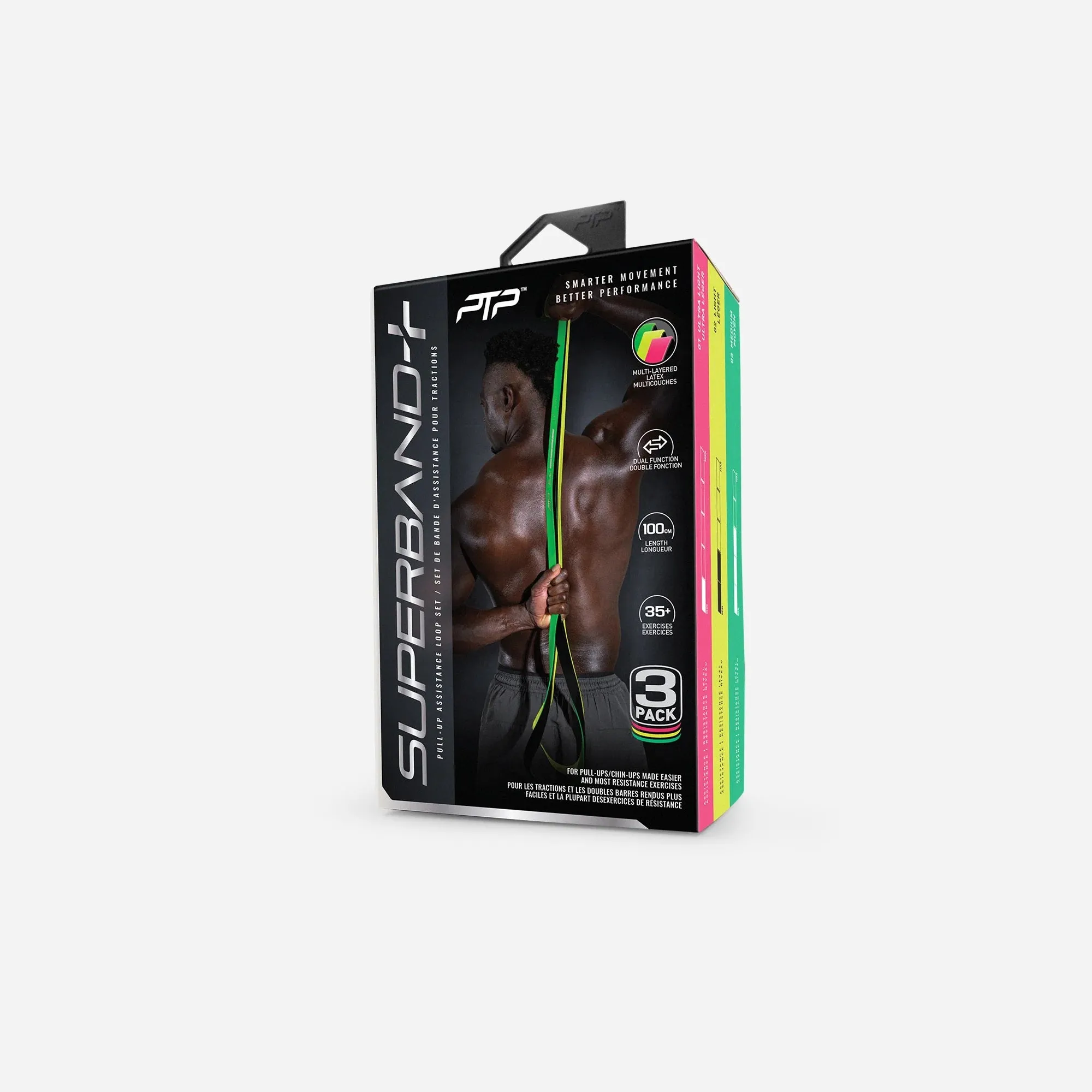 PTP Superband Dual Colour Combo   3Pack