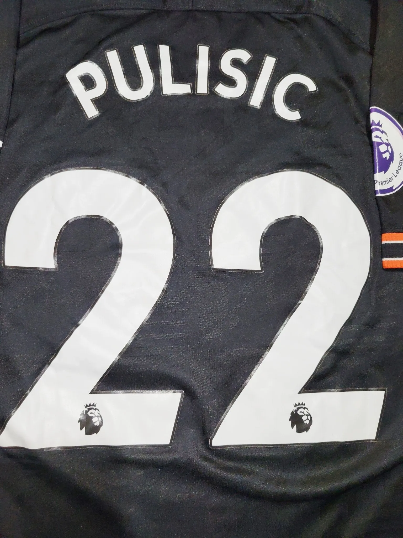 Pulisic Chelsea 2019 2020 Third Soccer Jersey Shirt XL SKU# AT0028-011