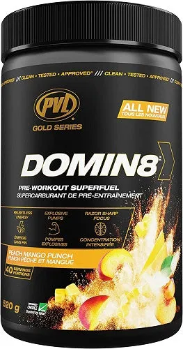 PVL GOLD SERIES DOMIN8 PRE-WORKOUT