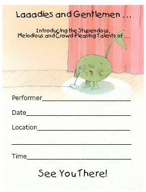 Recital Invitations - Ladies and Gentlemen - "Ladies and Gentlemen" recital invitations