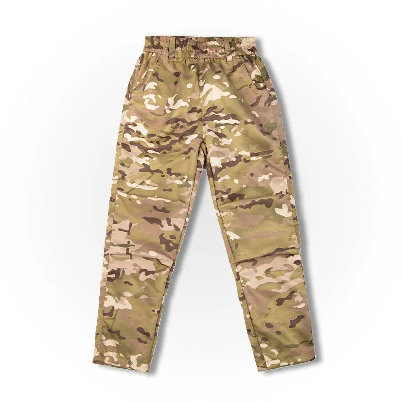 RECON GS2 Kids Multi Camo stretch waist pants