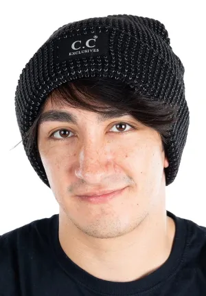 Reflective Cuff Beanie by Funky Junque
