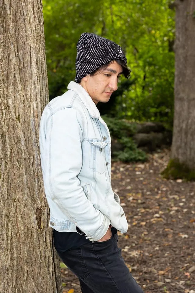 Reflective Cuff Beanie by Funky Junque