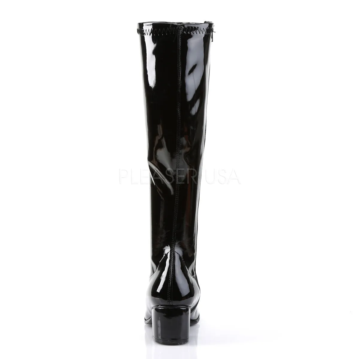 RETRO-300  Black Str Patent