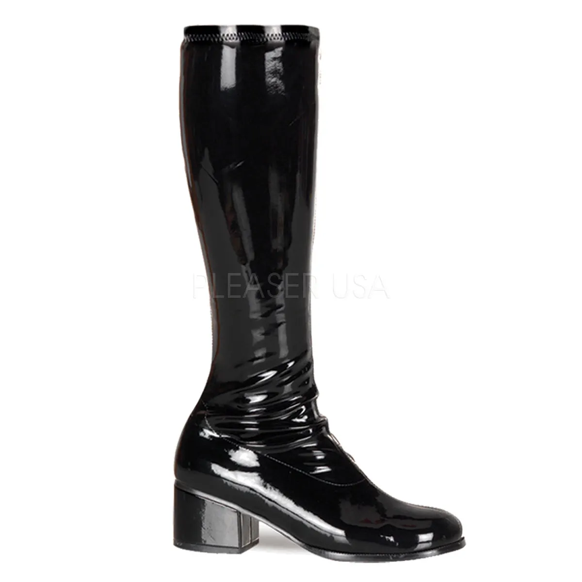 RETRO-300  Black Str Patent
