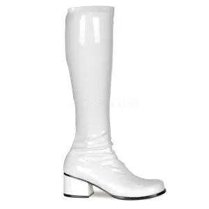 RETRO-300  White Str Patent