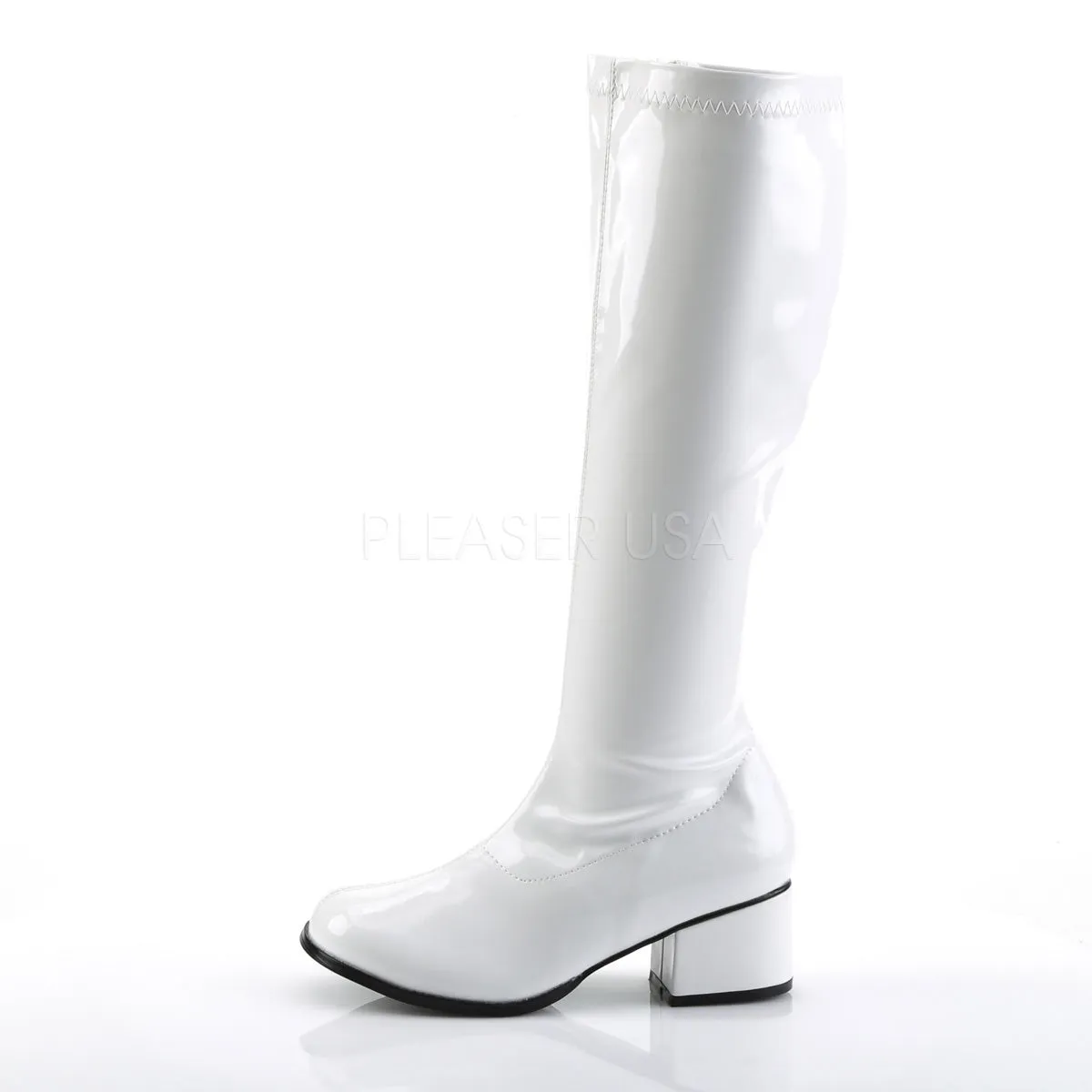 RETRO-300  White Str Patent